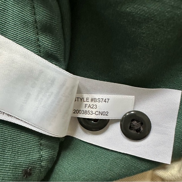 J.Crew Wallace & Barnes Pleated Pants in “Green” Size 31/28 - Picture 5 of 9